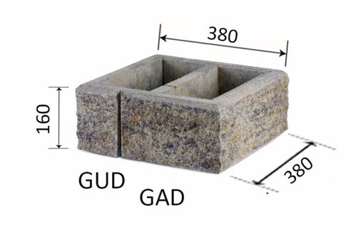 staket av betong Joniec