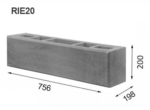 Betongblock f&ouml;r staket