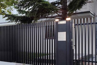 metall staket Verticale A